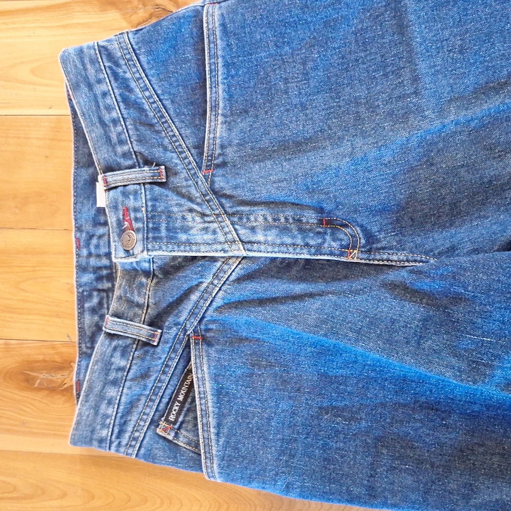 High Rise Blue Jeans - Picture 3 of 13